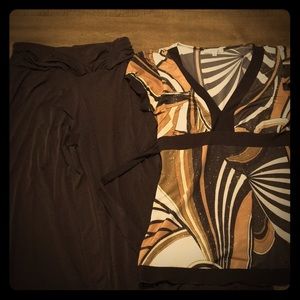 Brown/Tan/Gold Dress Pants Outfit from 2006